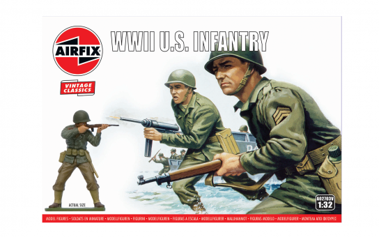 Airfix 1/32 WWII US Infantry image