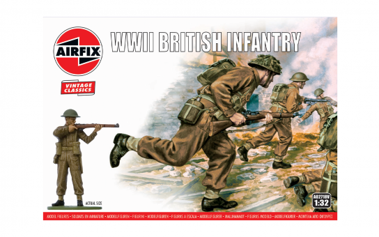 Airfix 1/32 WWII British Infantry image