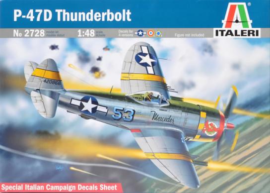 Italeri 1/48 Thunderbolt P-47D image