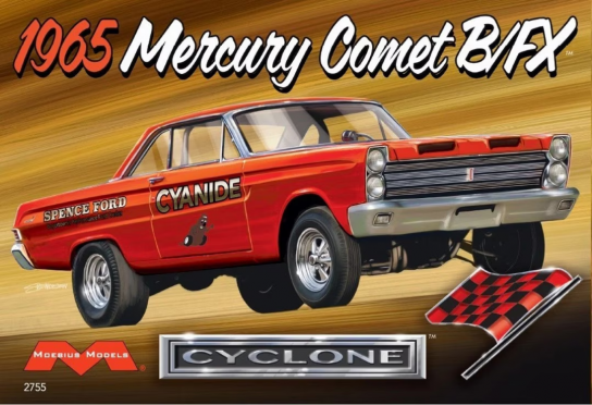 Moebius 1/25 Mercury Comet Cyclone B/FX 1965 image