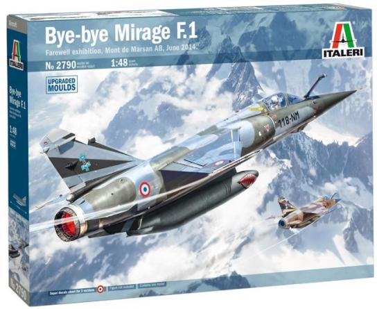 Italeri 1/48 Mirage F.1 "Bye Bye" image