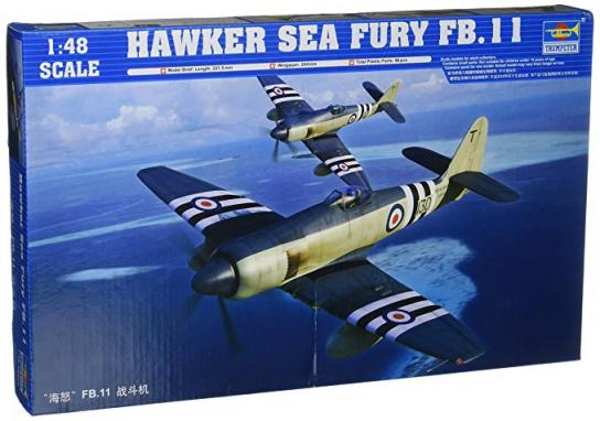 Trumpeter 1/48 Hawker Sea Fury FB.11 image