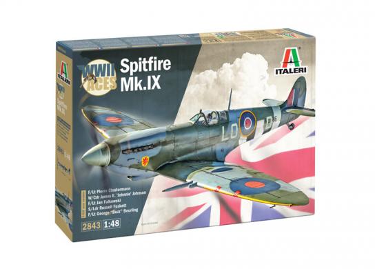 Italeri 1/48 Spitfire Mk.IX WWII Aces image