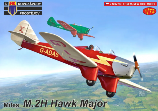Kovozavody Prostejov 1/72 Miles M.2H Hawk Major ZK-AEQ image