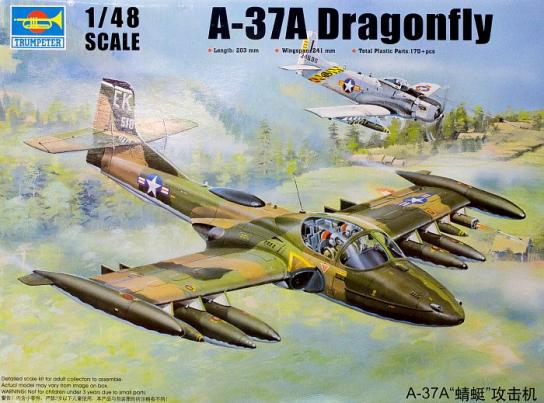 Trumpeter 1/48 A-37A Dragonfly image