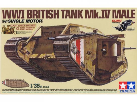 Tamiya 1/35 Mk.IV Male (1 Motor) image