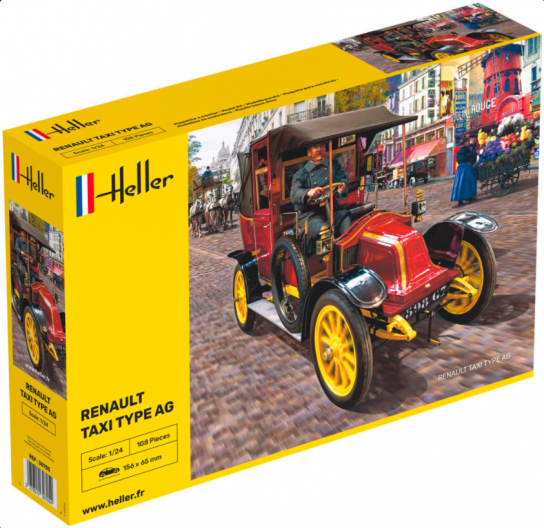 Heller 1/24 Renault Taxi Type AG image