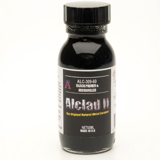 Alclad II Black Primer & Microfiller 4oz image
