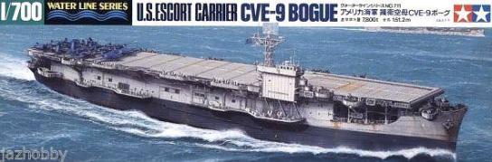 Tamiya 1/700 U.S Escort Carrier CVE-9 Bogue image