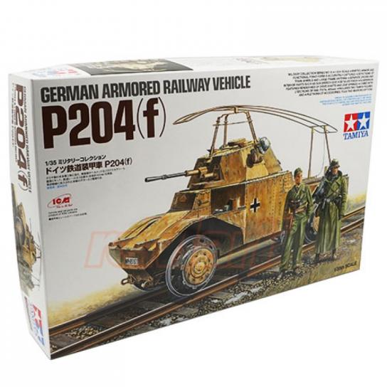 Tamiya 1/35 P204(f) German Armored Railway Vehicle image