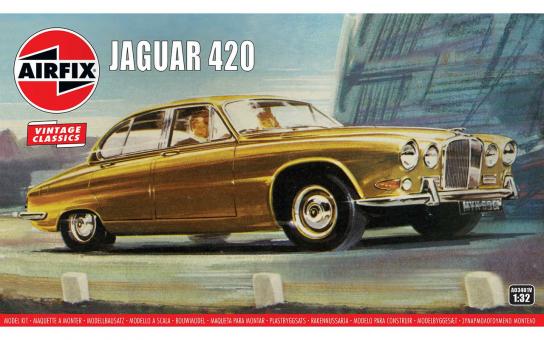Airfix 1/72 Jaguar 420 Vintage Classic image