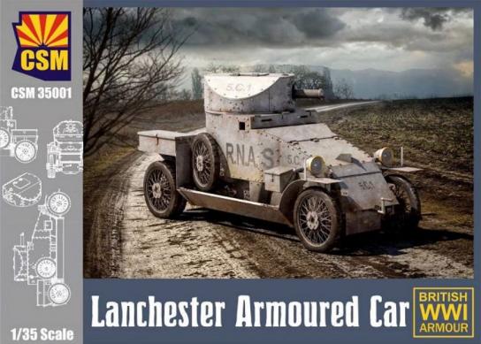  CSM 1/35 Lanchester Armoured Car image