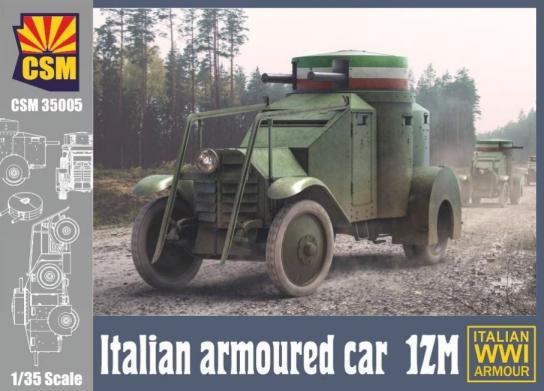  CSM 1/35 Italian Armoured Car IZM image