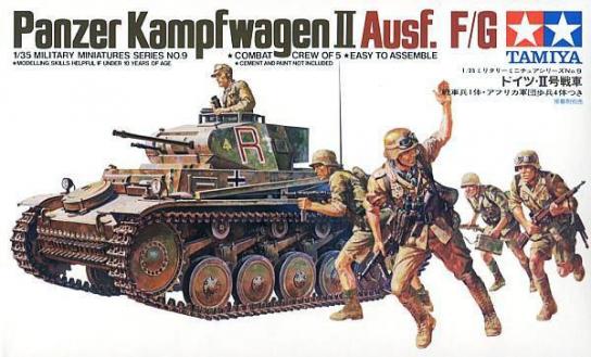 Tamiya 1/35 Panzer Kampfwagen II Ausf. F/G image