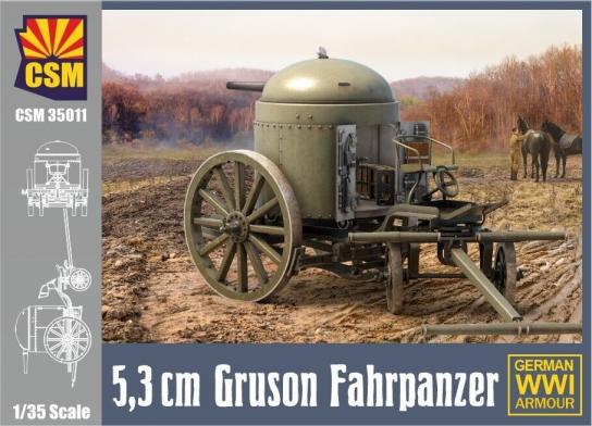  CSM 1/35 German 5,3 Gruson Fahrpanzer image