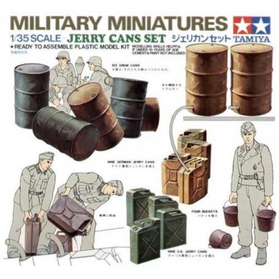 Tamiya 1/35 Jerry Can Set image