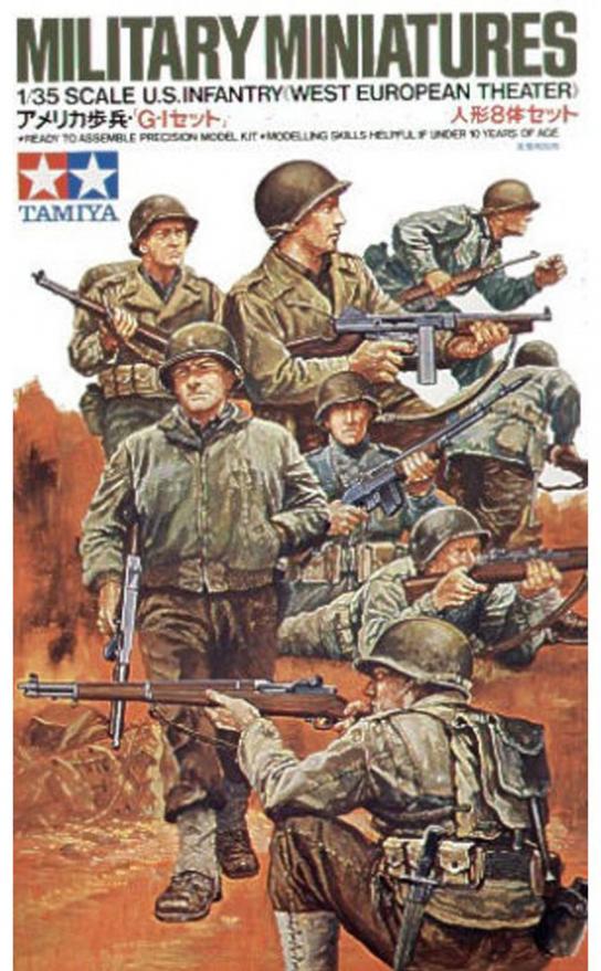 Tamiya 1/35 US Infantry West European Theater image