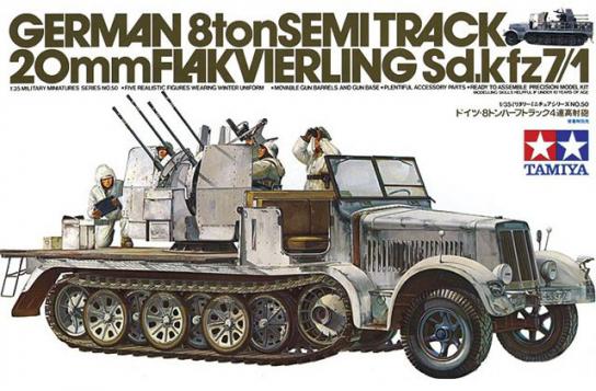 Tamiya 1/35 German Sd.Kfz Semi Track 7/1 image