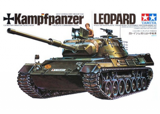Tamiya 1/35 West German Leopard Tank image