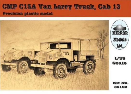 Mirror Models 1/35 CMP C15A Van Lorry Truck, Cab 13 image