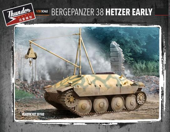Thunder Model 1/35 Bergepanzer Hetzer Early Standard Edition image