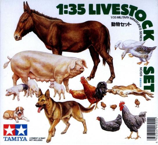 Tamiya 1/35 Livestock image