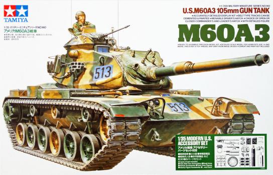 Tamiya 1/35 US M60A3 Tank image