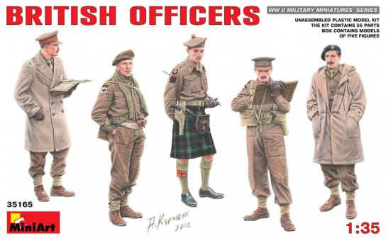 Miniart 1/35 British Officers image