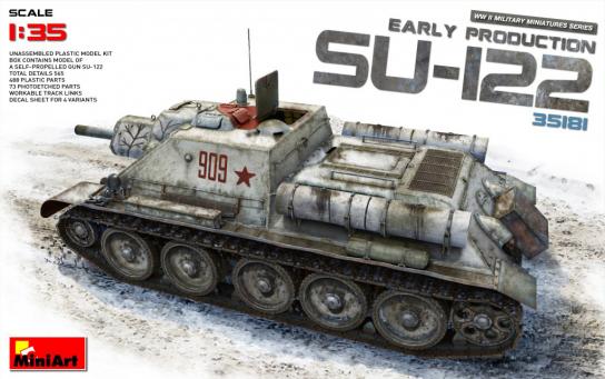 Miniart 1/35 SU-122 Early Production image