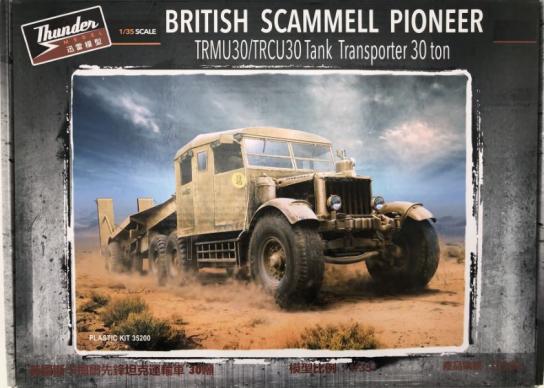 Thunder Model 1/35 British Scammell Pioneer Tank Transporter 30t image