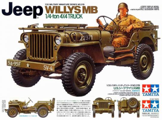 Tamiya 1/35 Willys Jeep 1/4 Ton image