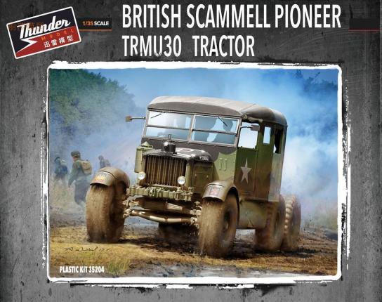 Thunder Model 1/35 British Scammell Pioneer TRMU30 Tractor image