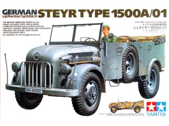 Tamiya 1/35 German Steyr Type 1500A/01 image