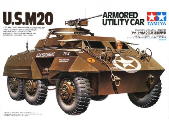 Tamiya 1/35 U.S M20 Armoured Utility Car image