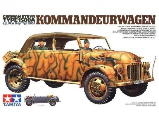 Tamiya 1/35 German Steyr Typer 1500A Kommandeurwagen image