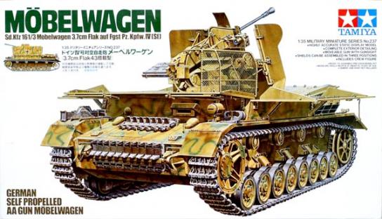 Tamiya 1/35 German AA Gun Mobelwagen image