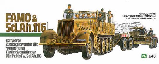 Tamiya 1/35 Famo & Transporter image