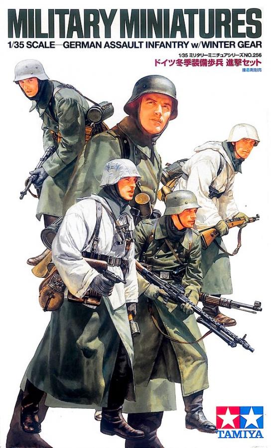 Tamiya 1/35 German Assault Infantry with Winter Gear image