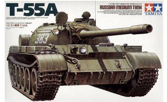 Tamiya 1/35 Russian T-55A Tank image