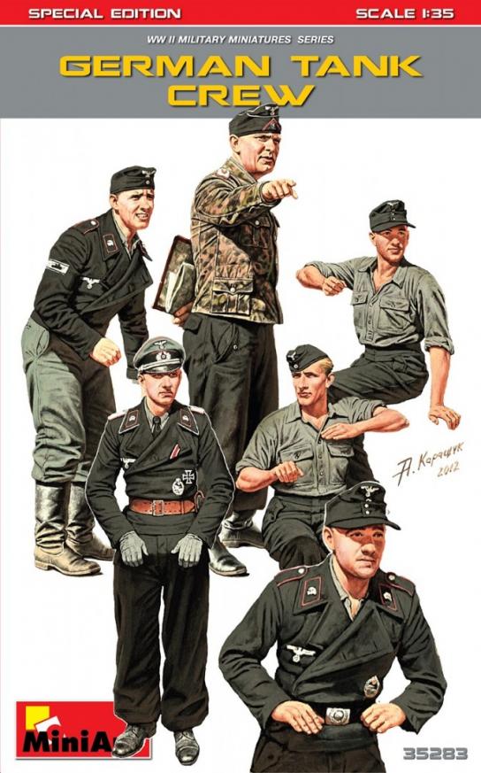 MiniArt 1/35 German Tank Crew image