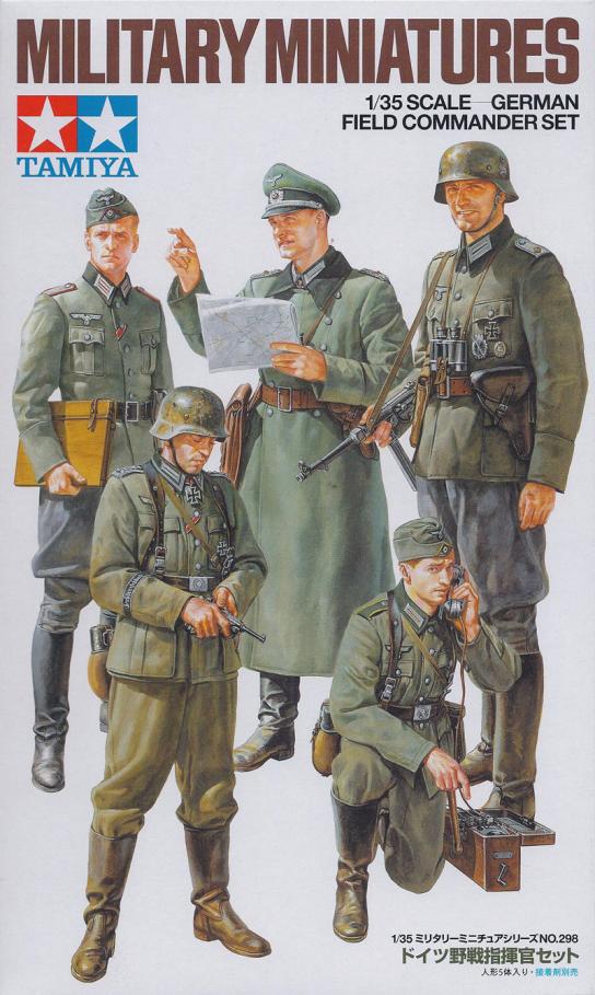 Tamiya 1/35 German Field Commander Set image