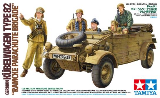 Tamiya 1/35 Kubelwagen Type 82 Ramcke image