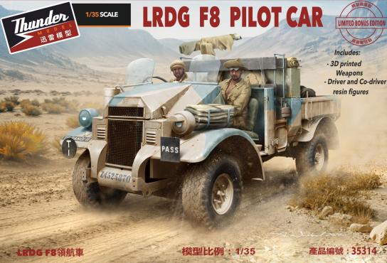 Thunder Model 1/35 LRDG F8 Pilot Car Bonus Edition image