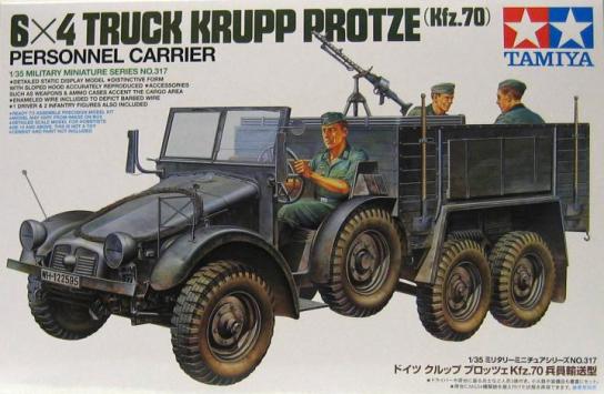 Tamiya 1/35 6x4 Krupp Person Carrier image