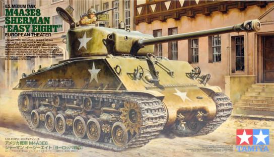 Tamiya 1/35 M4A3E8 Sherman "Easy Eight" European Theatre image