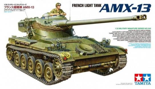 Tamiya 1/35 French Light Tank AMX 13 image