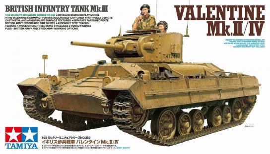 Tamiya 1/35 Valentine Tank Mk.II/IV (NZ Army) image