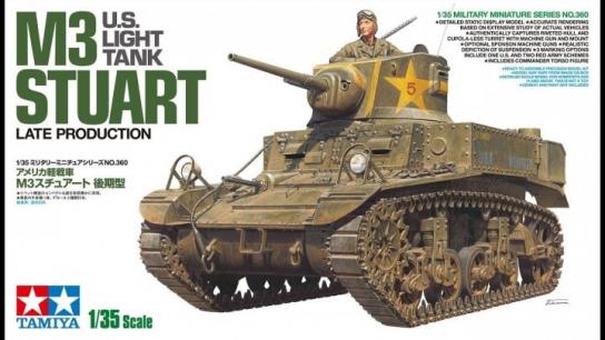 Tamiya 1/35 M3 Stuart Late Production image