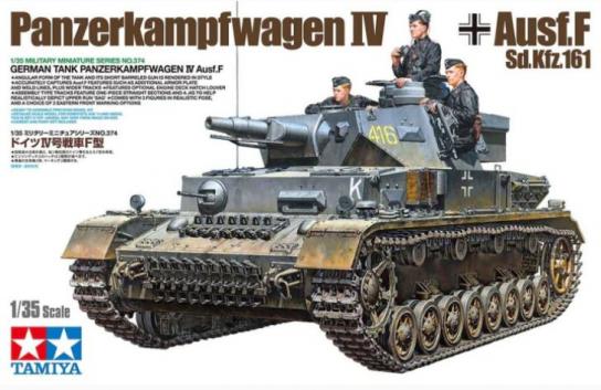 Tamiya 1/35 Panzerkampfwagen IV Ausf.F Sd.Kfz.161 image