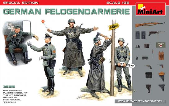 Miniart 1/35 German Feldgendarmerie - Special Edition image